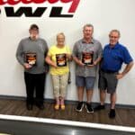 Holiday Bowl wants to say congratulations to the winners of the Senior Bowler of the Year Tournament! Senior Bowler of the year:Steve Monahan Women’s Senior Bowler of the year:Vickie Snyder Men’s 70+ Bowler of the year:Clair Banks.